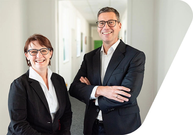 Forderungsmanagement mit Seghorns Geschäftsführern Dorothea van den Berg und Carsten Hofmeister